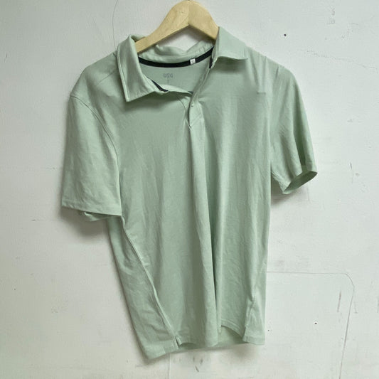 DSG Men's 365 Relaxed Fit Short Sleeve Polo Mint/ Pure White Shirt DAM13112