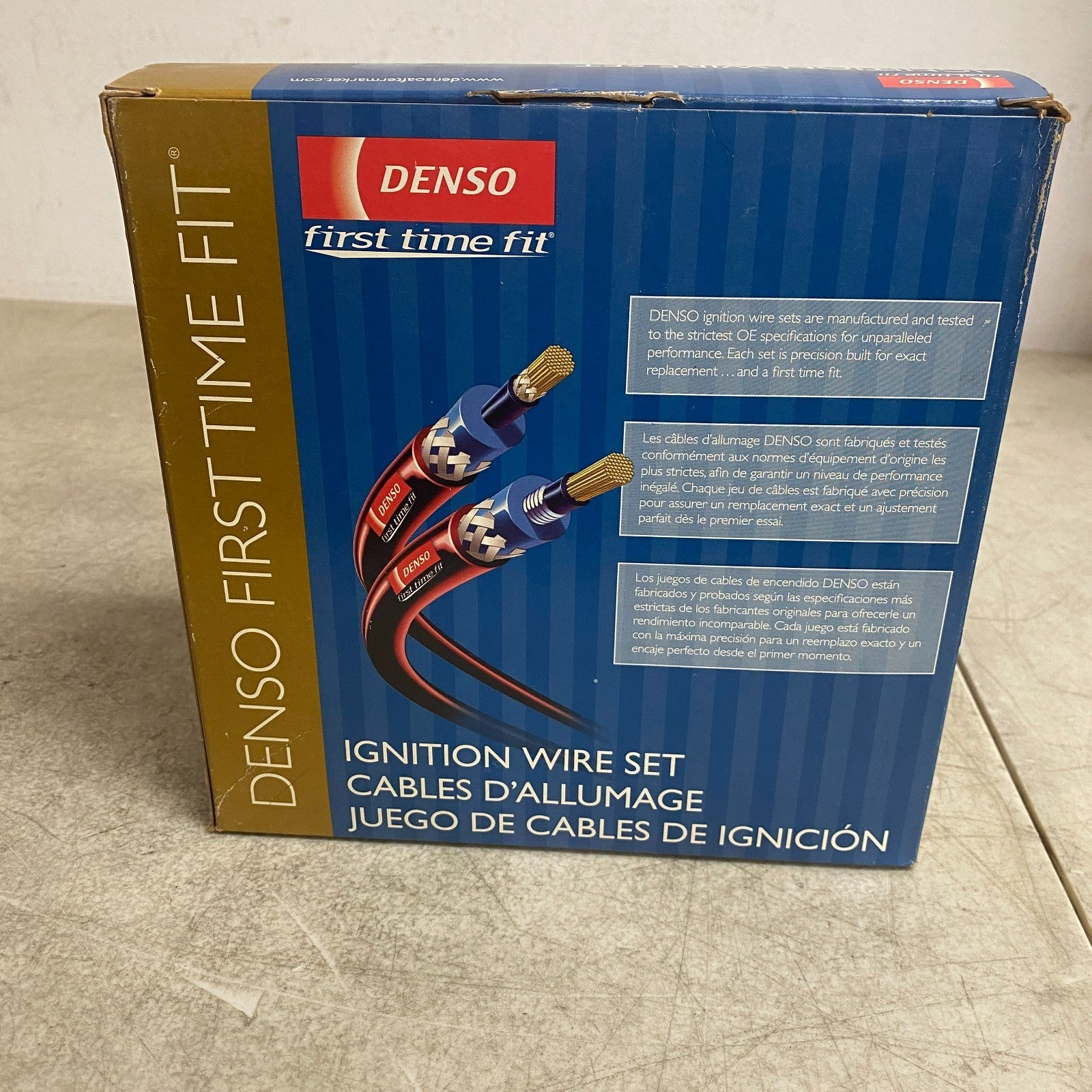 DENSO 671-6226 7mm Spark Plug Ignition Wire Set 1997-2004 Mitsubishi Diamante V6
