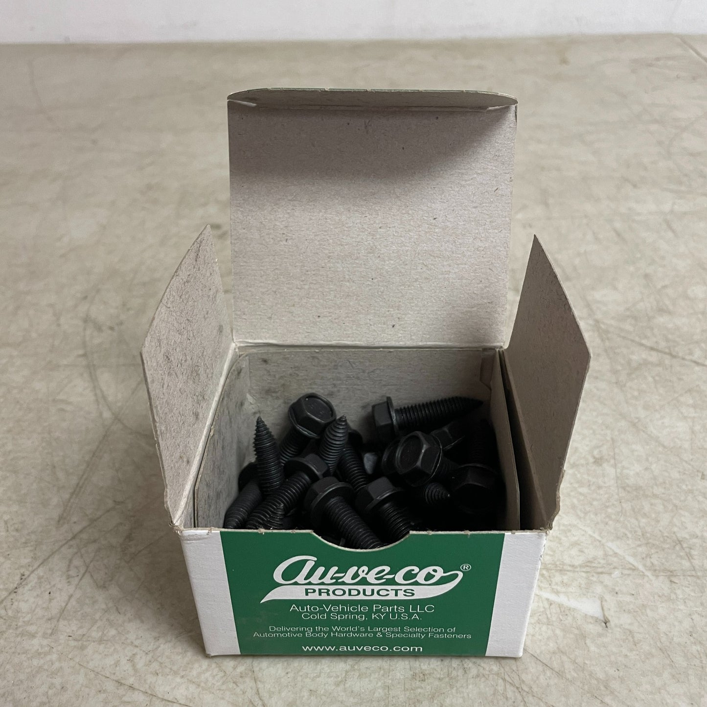 Auveco Hex Washer-Head Body Bolt M8×1.25×30 mm Phosphate-Coated 12348