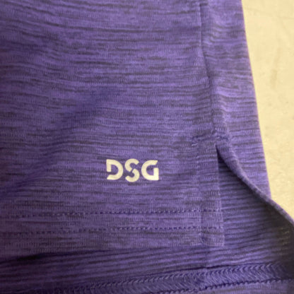 DSG Men's Movement Muscle Tank Midnight Purple/Black Solid Training DAM12115