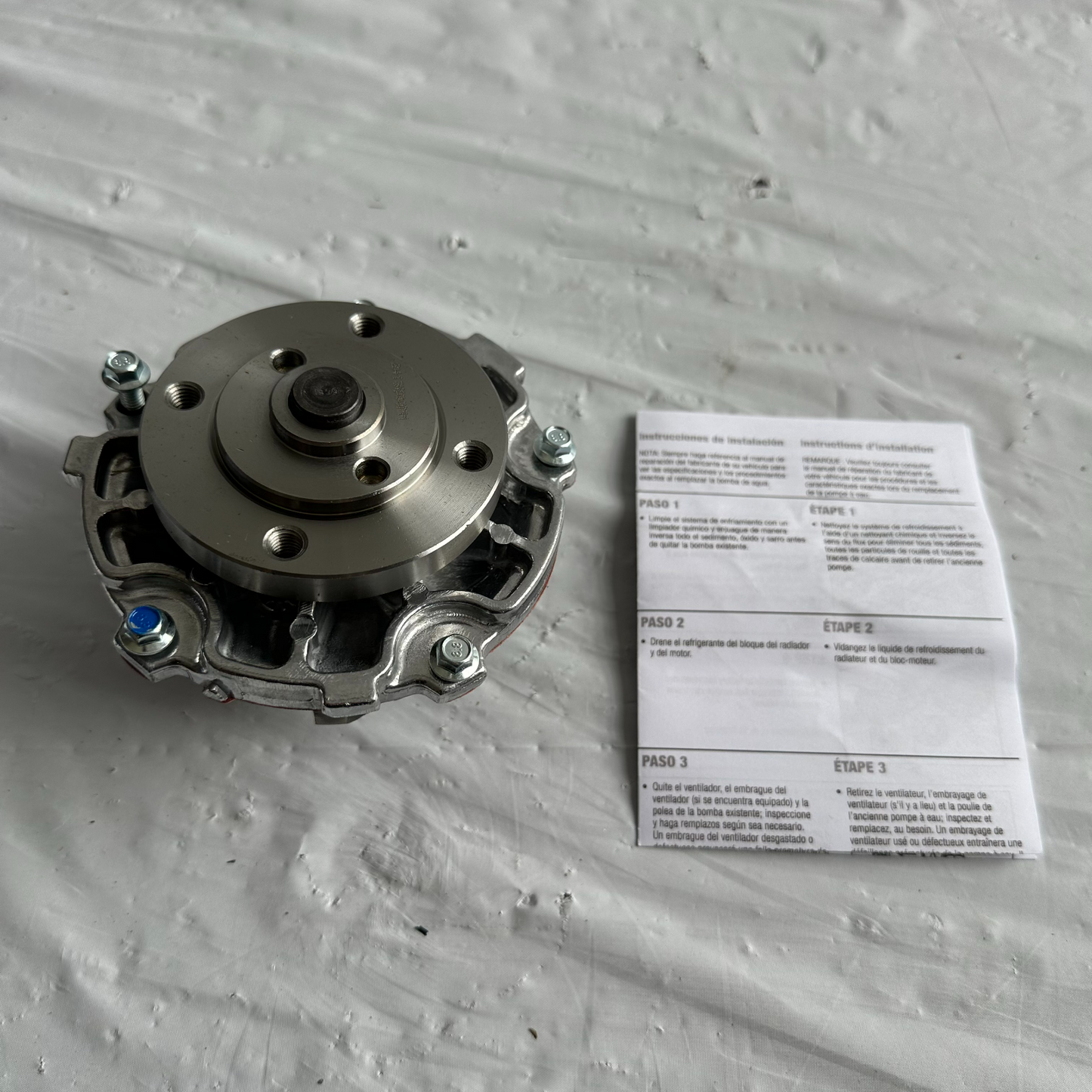 Carquest T1185-RF Rapid Fit Water Pump 3.4L GM V6 Equinox Lumina Torrent