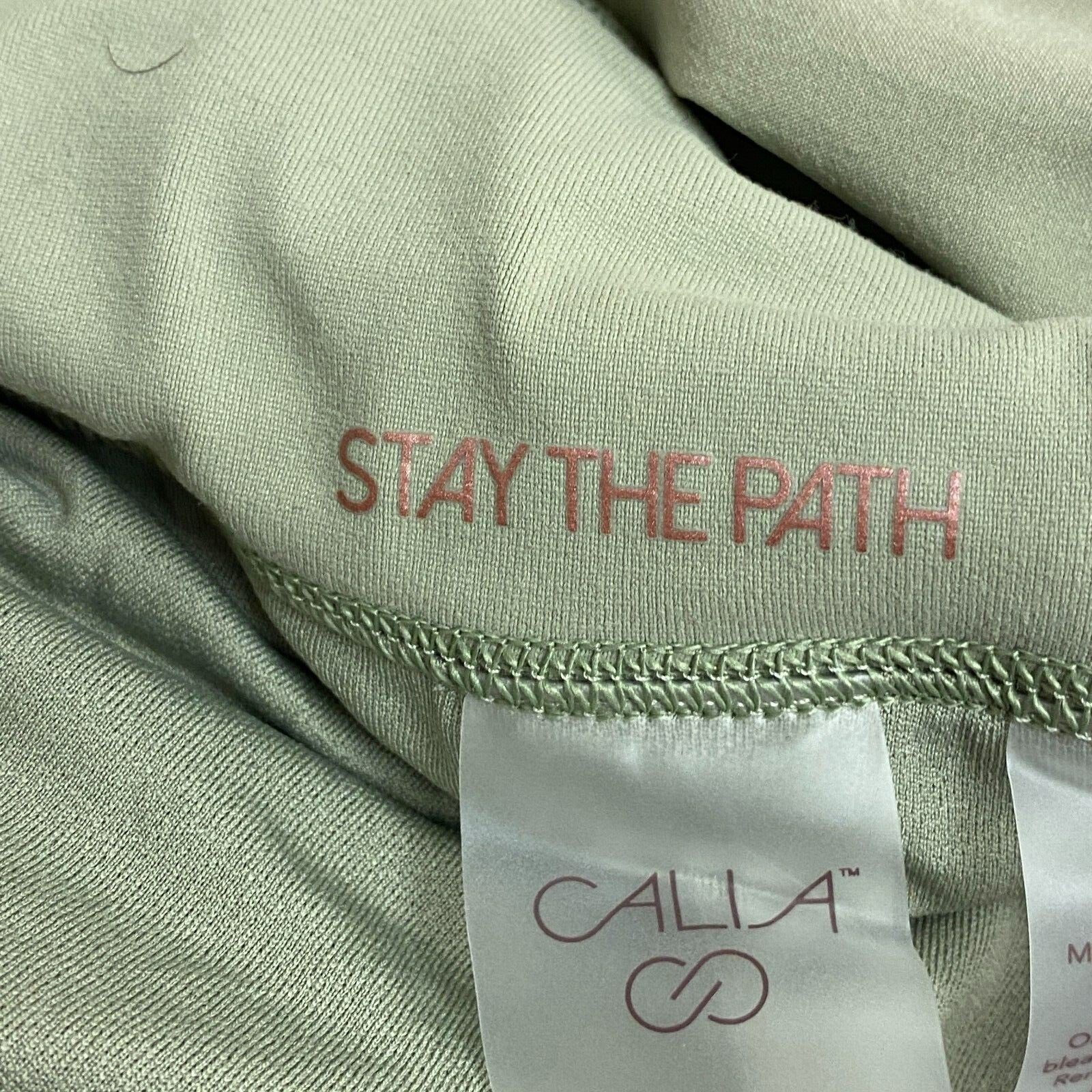 Calia Womens 3" Inseam Kick it Up Short Smudge Sage Relaxed Fit Solid WAX12261