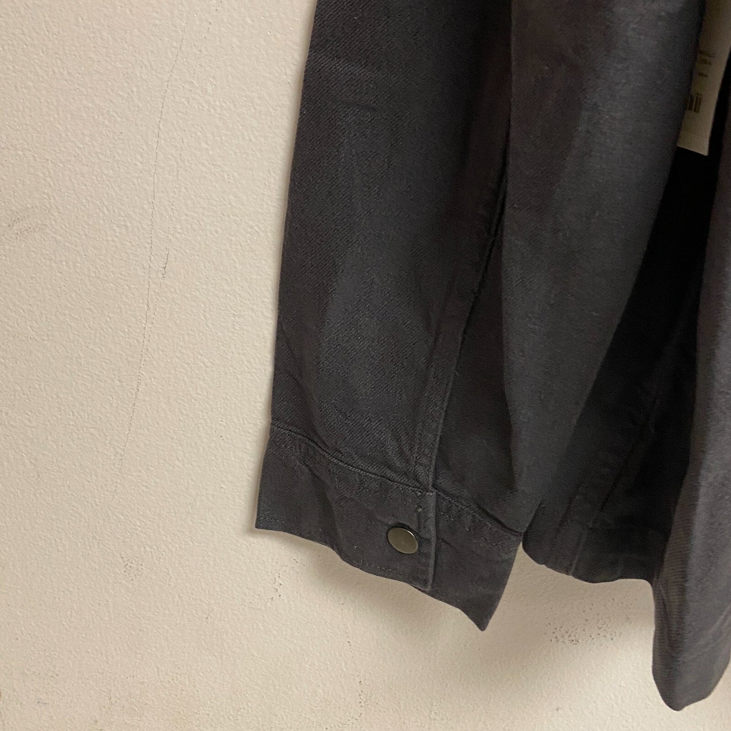 Mutual Weave Men's mid-weight Shirt Jacket Size XXL Color Black Iron Marl