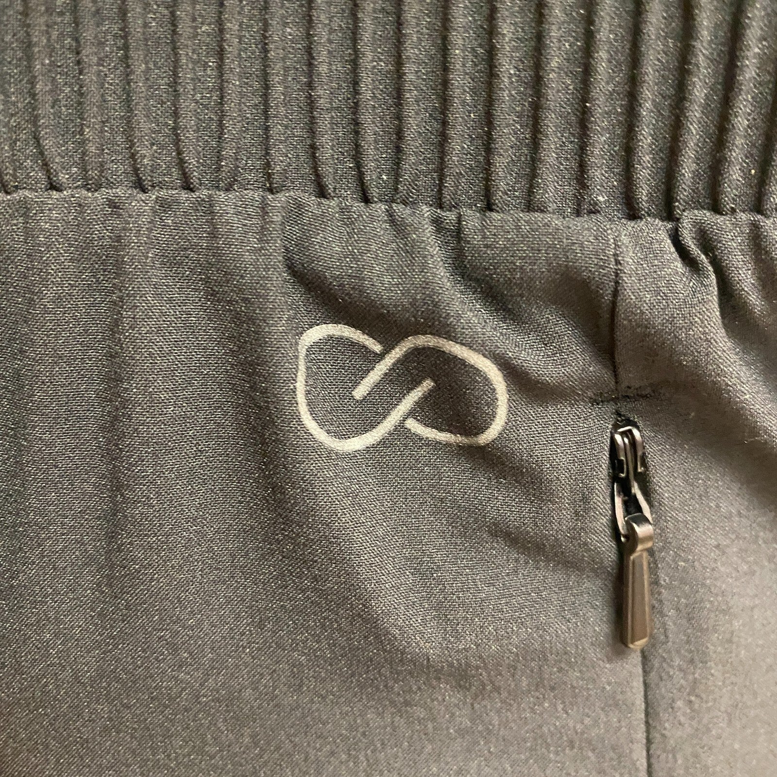 Calia Womens Performance 3" Relaxed Bonded WB Short Pure Black Solid WAX12191