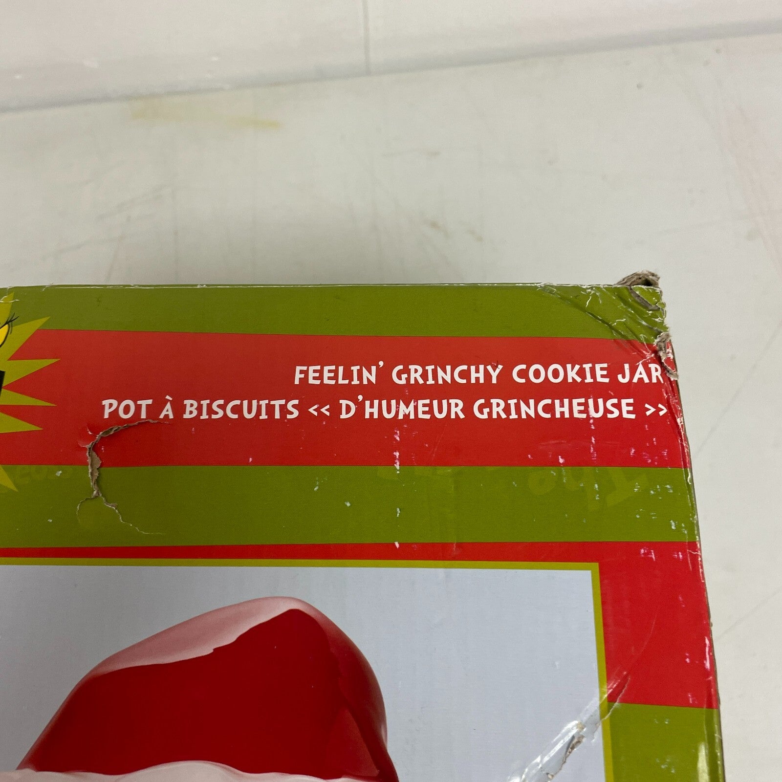 Department 56 The Grinch Who Stole Christmas Feelin' Grinchy Holiday Cookie Jar