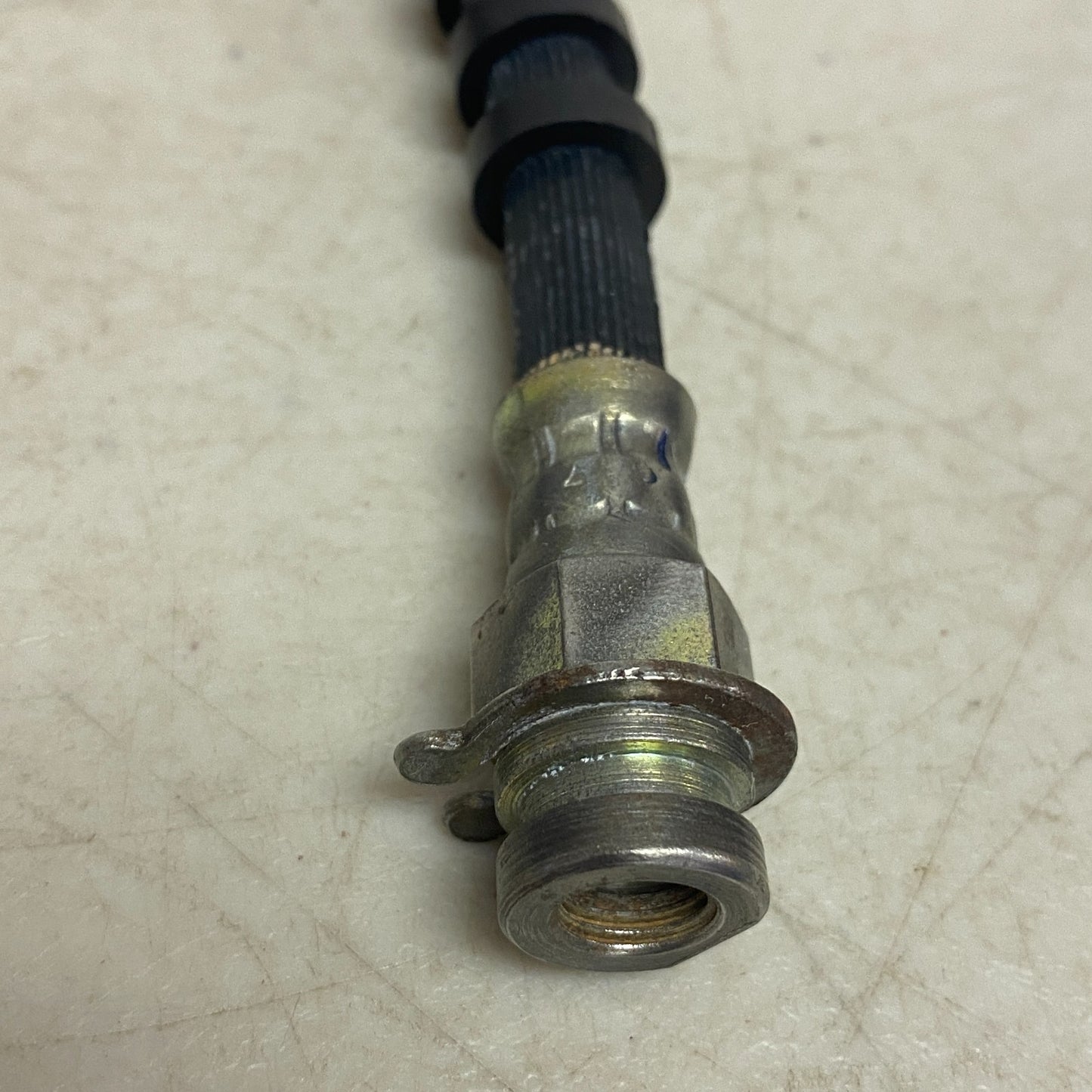 Carquest BHA98942 Brake Hydraulic Hose 22.5″ Black EPDM w/ Copper Washers