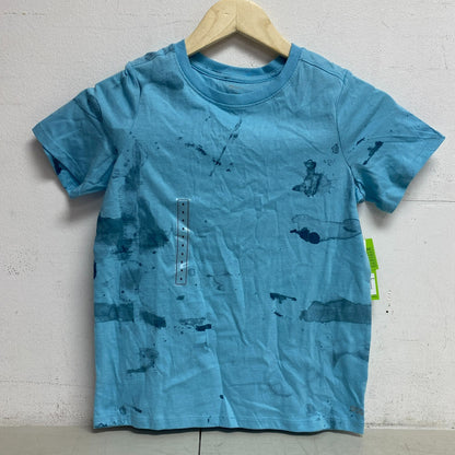DSG Boys Printed Cotton Graphic Tee Stain Dye Capri Ocean Short Sleeve DAB22100