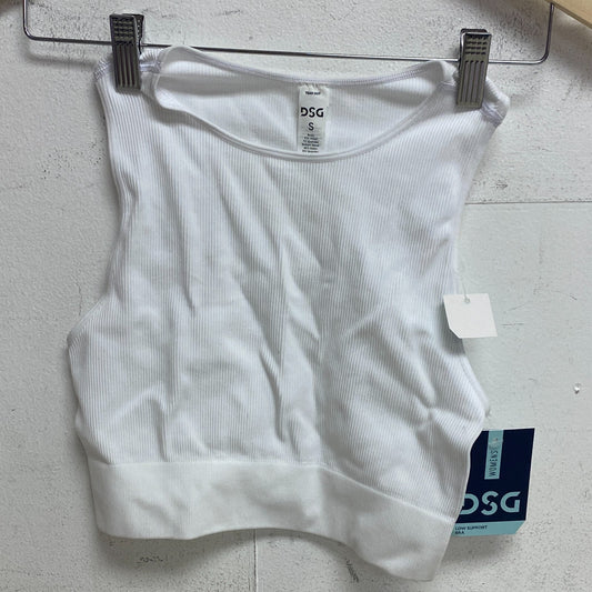 DSG Womens Highneck Brami Pure White DAW12710 BRAND NEW