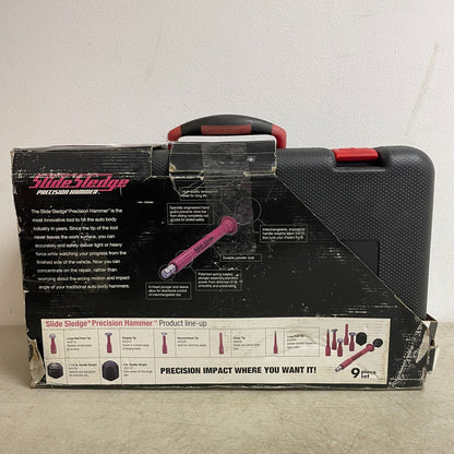 Slide Sledge Precision Hammer 9-Pc Set Interchangeable Tips 35050