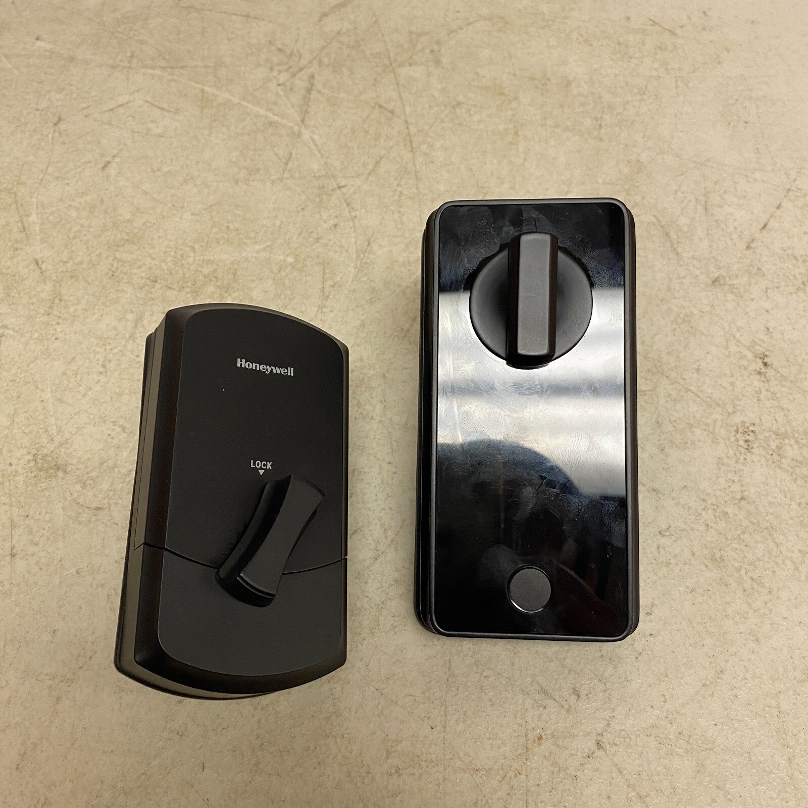 Honeywell Digital Biometric Deadbolt W/Electronic Touchscreen 8635302 Black