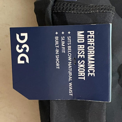 DSG Girls Performance MID RISE Skort Prt Camo Pure Black Stylish DAG11144PRT