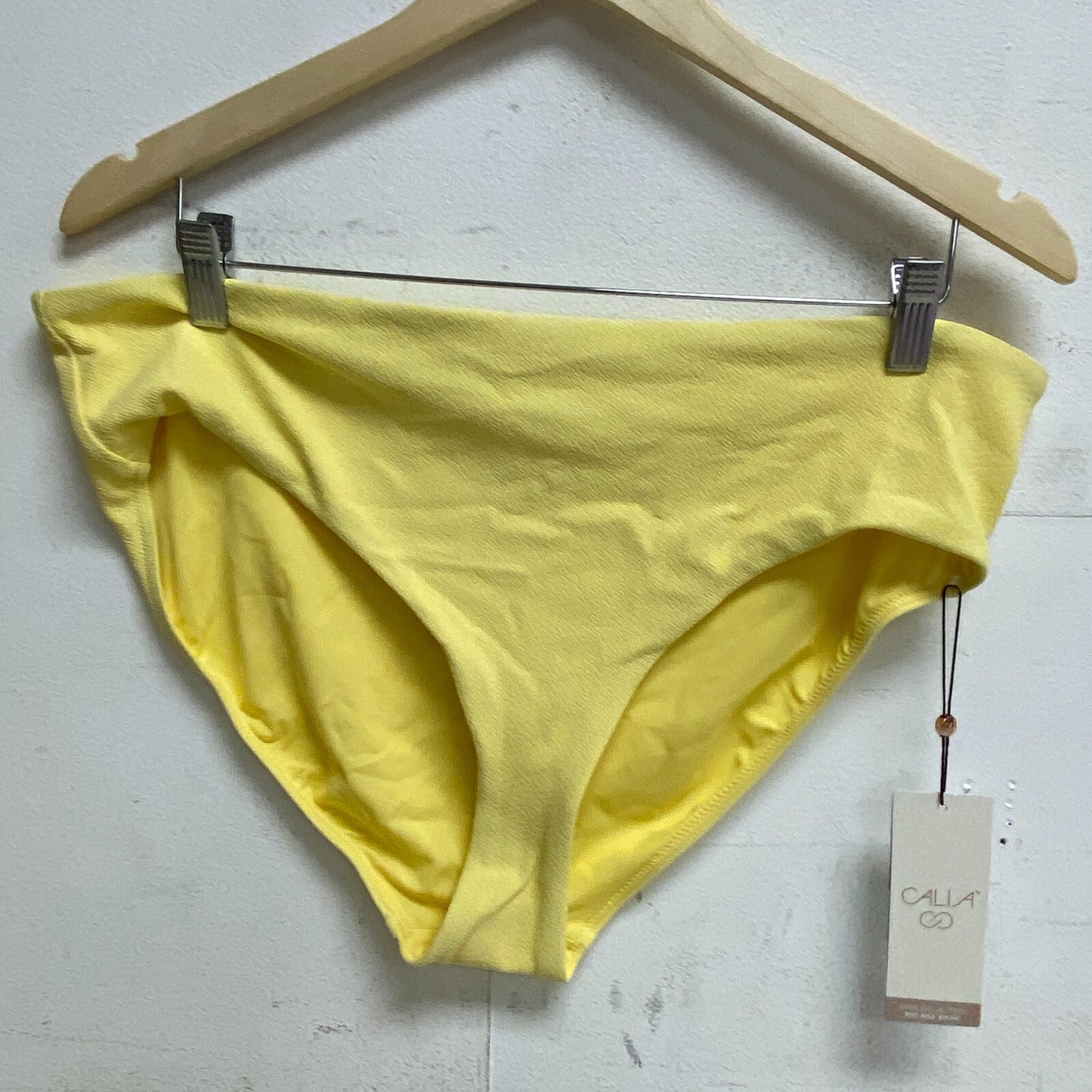 Calia Womens Midrise Bikini Bottom Golden Wheat WSA21400T BRAND NEW