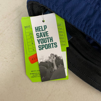 DSG Boys' Mesh Training Shorts University Navy DAB69108