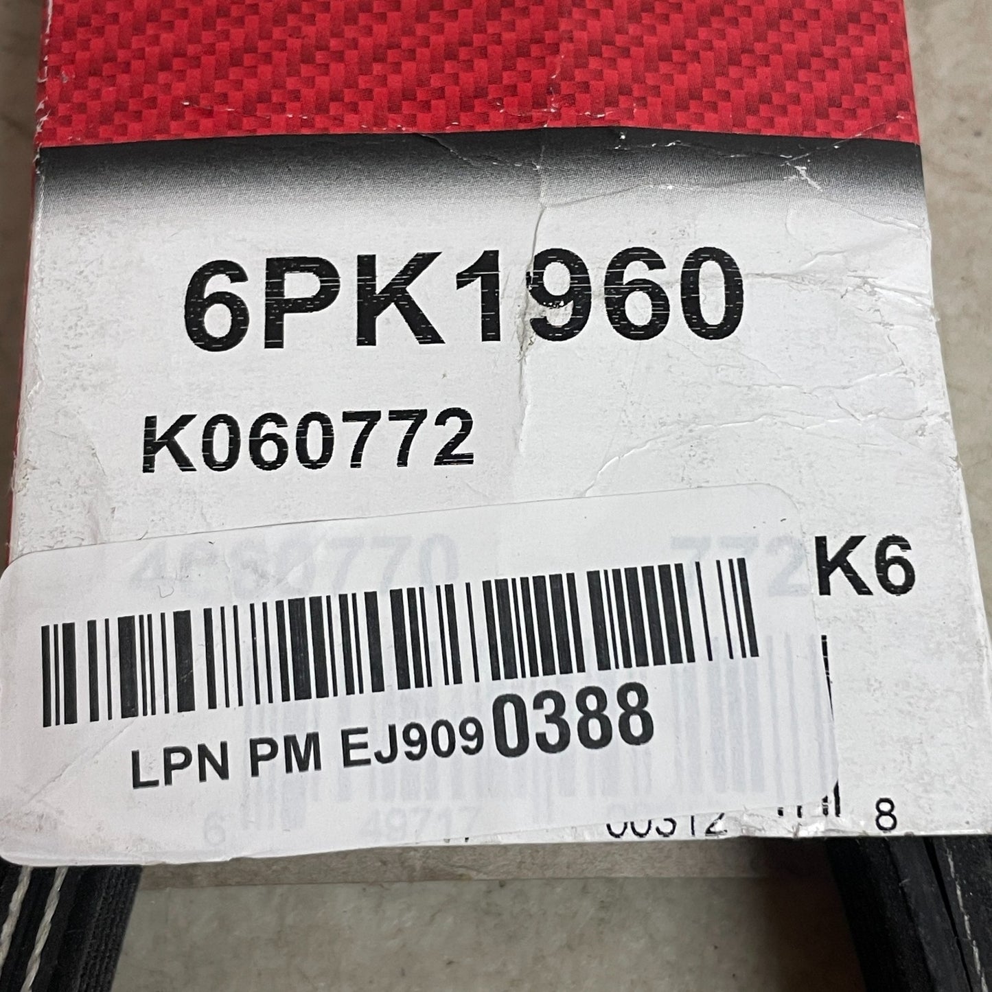 Bando USA 6PK1960 OEM Quality Serpentine Accessory Drive Belt