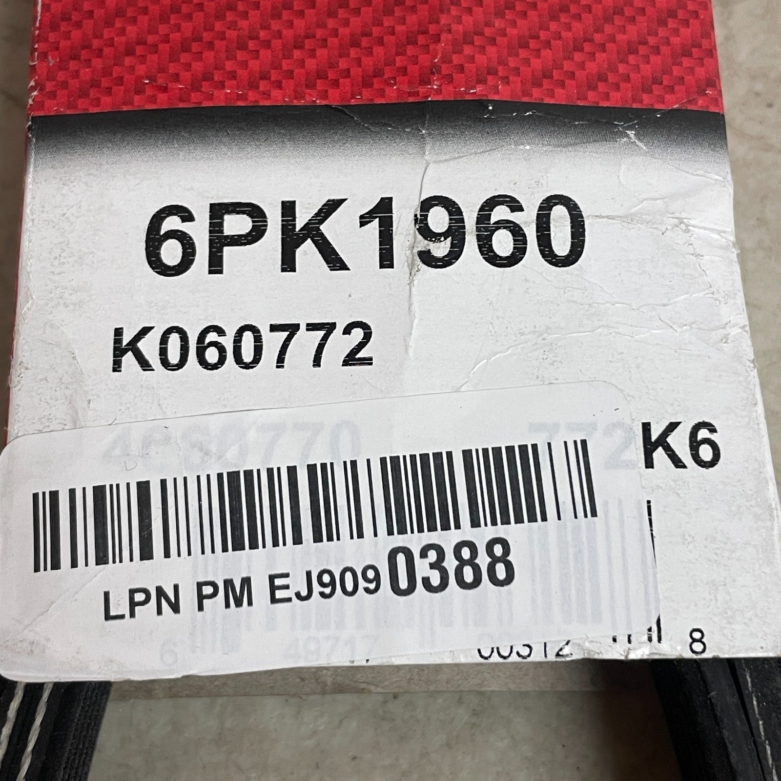 Bando USA 6PK1960 OEM Quality Serpentine Accessory Drive Belt