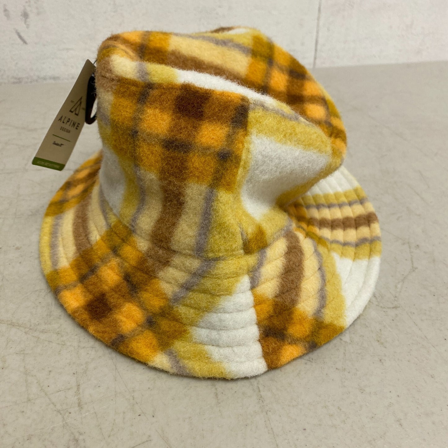 Alpine Design Womens AD W Brushed Bucket Hat Pumpkin Patch Plaid One Size [OSFA]