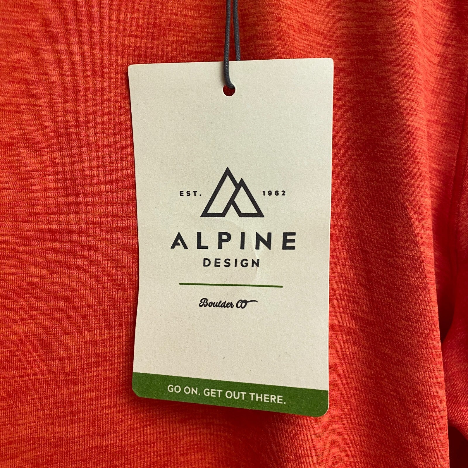 Alpine Design Women's AD Field Knit Long Sleeve Fresh Red Heather ADW23100H