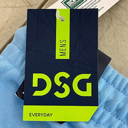DSG Menâs 8" French Terry Lounge Shorts Bright Cerulean DAM13406