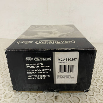 Carquest Wearever Brake Master Cylinder 1.062″ Bore Aluminum Model MCA630257