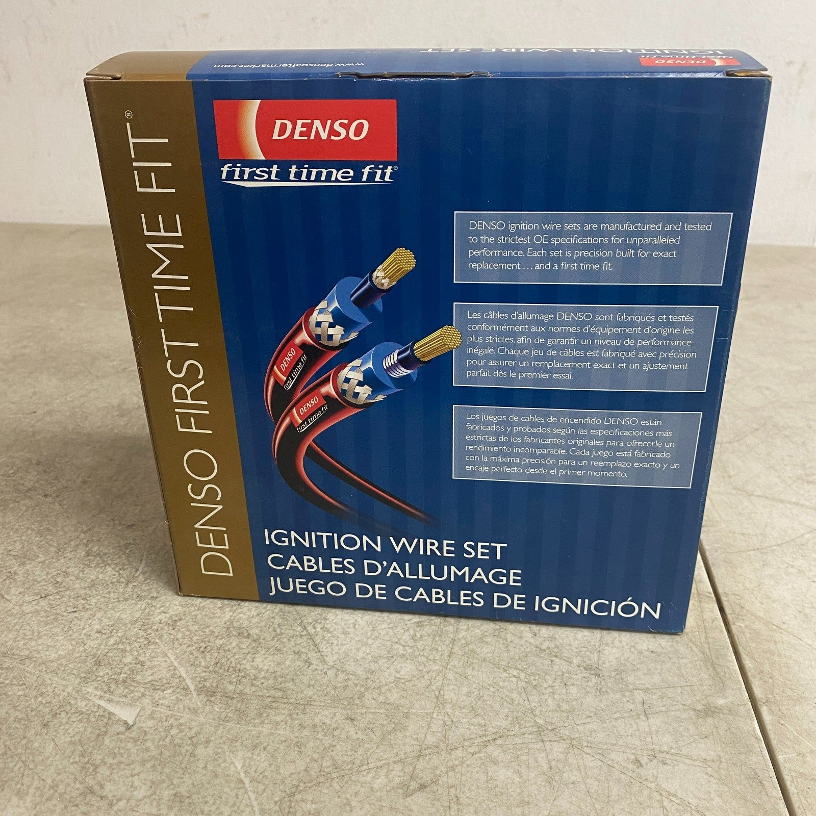 DENSO 671-4239 Spark Plug Ignition Wire Set 1997-2001 Toyota Camry Solara 2.2L