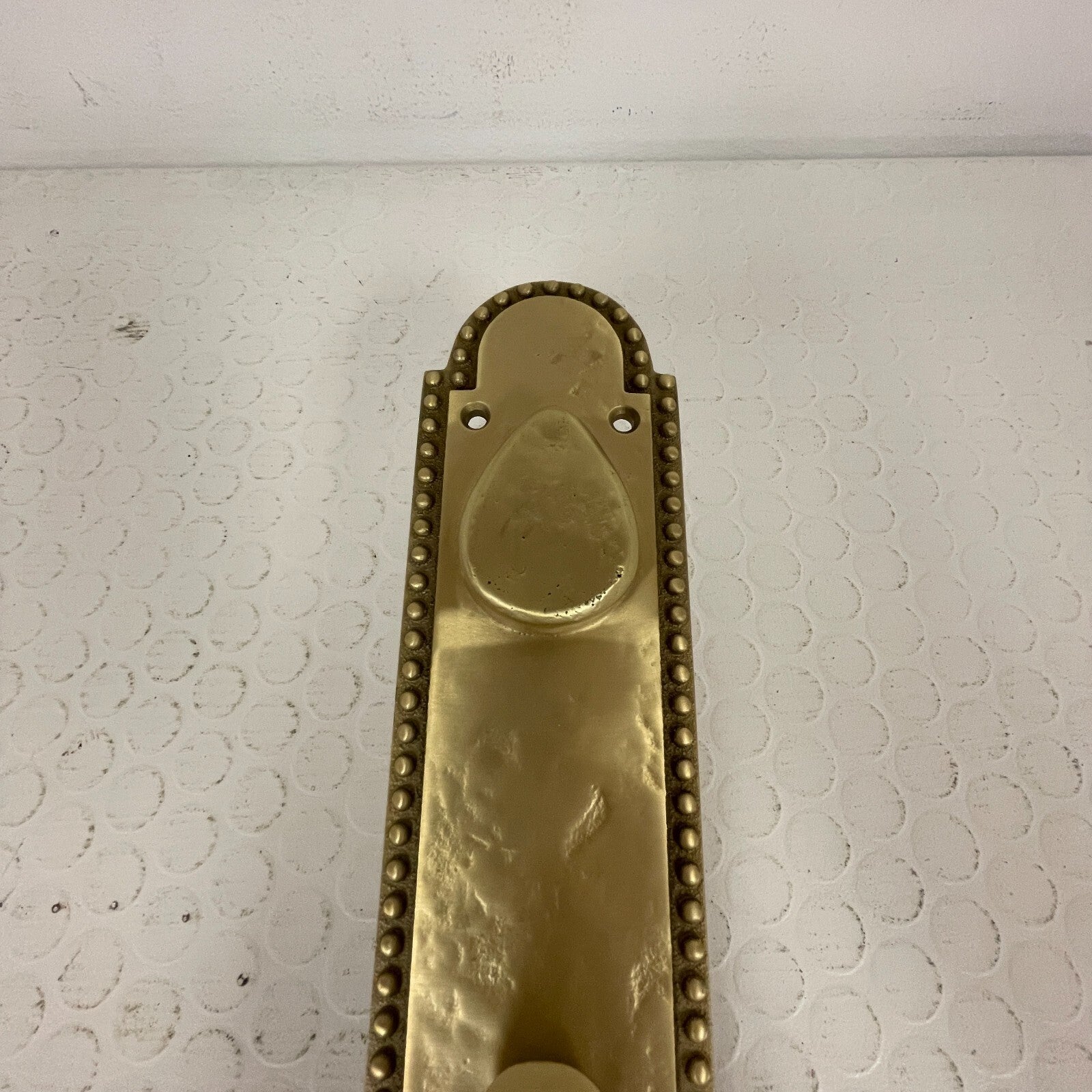 Signature Hardware Roman Entrance Door Set – Lever, Satin Brass, Left‑Hand