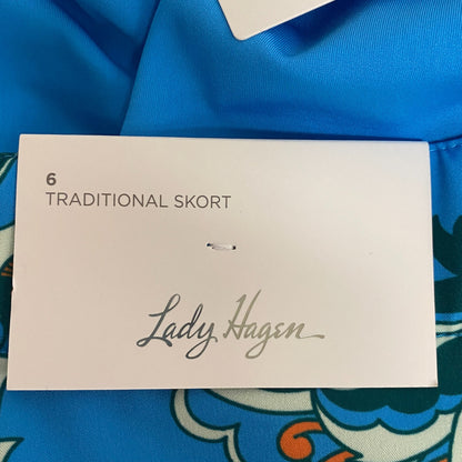 Lady Hagen Womans 6  Fashion Scarf Skort Scarf Print Multi BRAND NEW