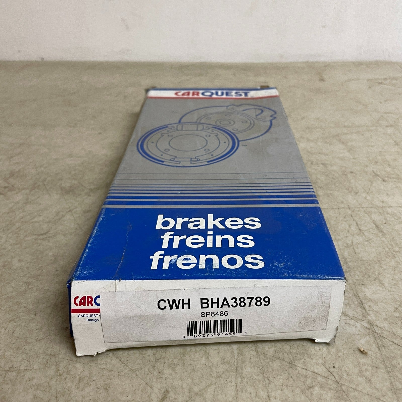 Carquest Wearever Brake Hose Assembly Banjo-Female BHA38789