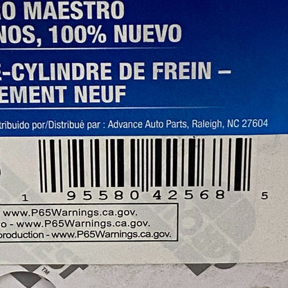 Carquest Wearever MCA390268 Brake Master Cylinder 1.0625″ Bore Aluminum