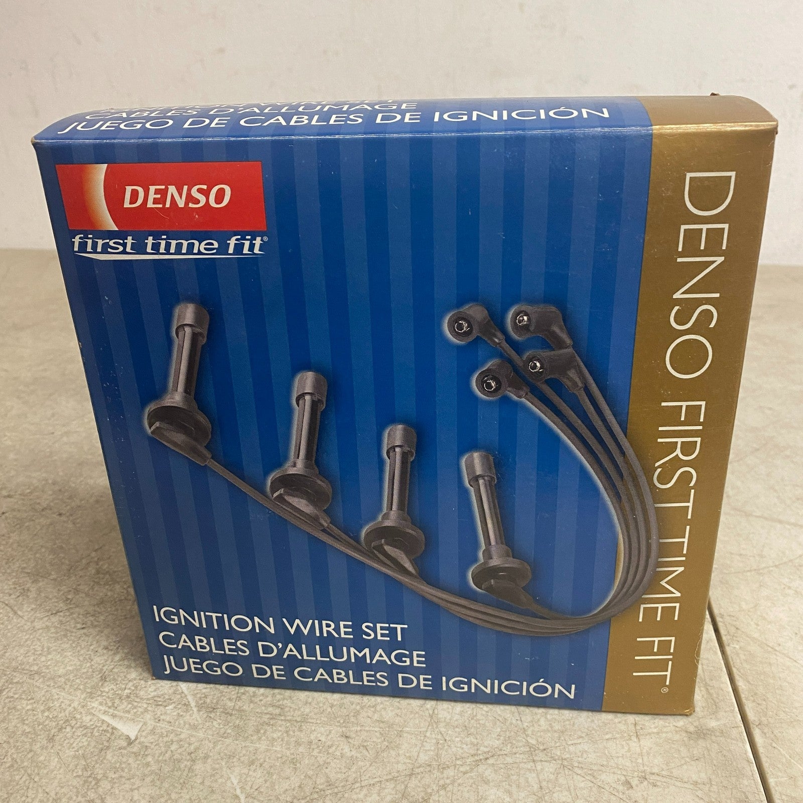 DENSO 671-4066 Spark Plug Ignition Wire Set 91'-98' Nissan Sentra 200SX NX 1.6L