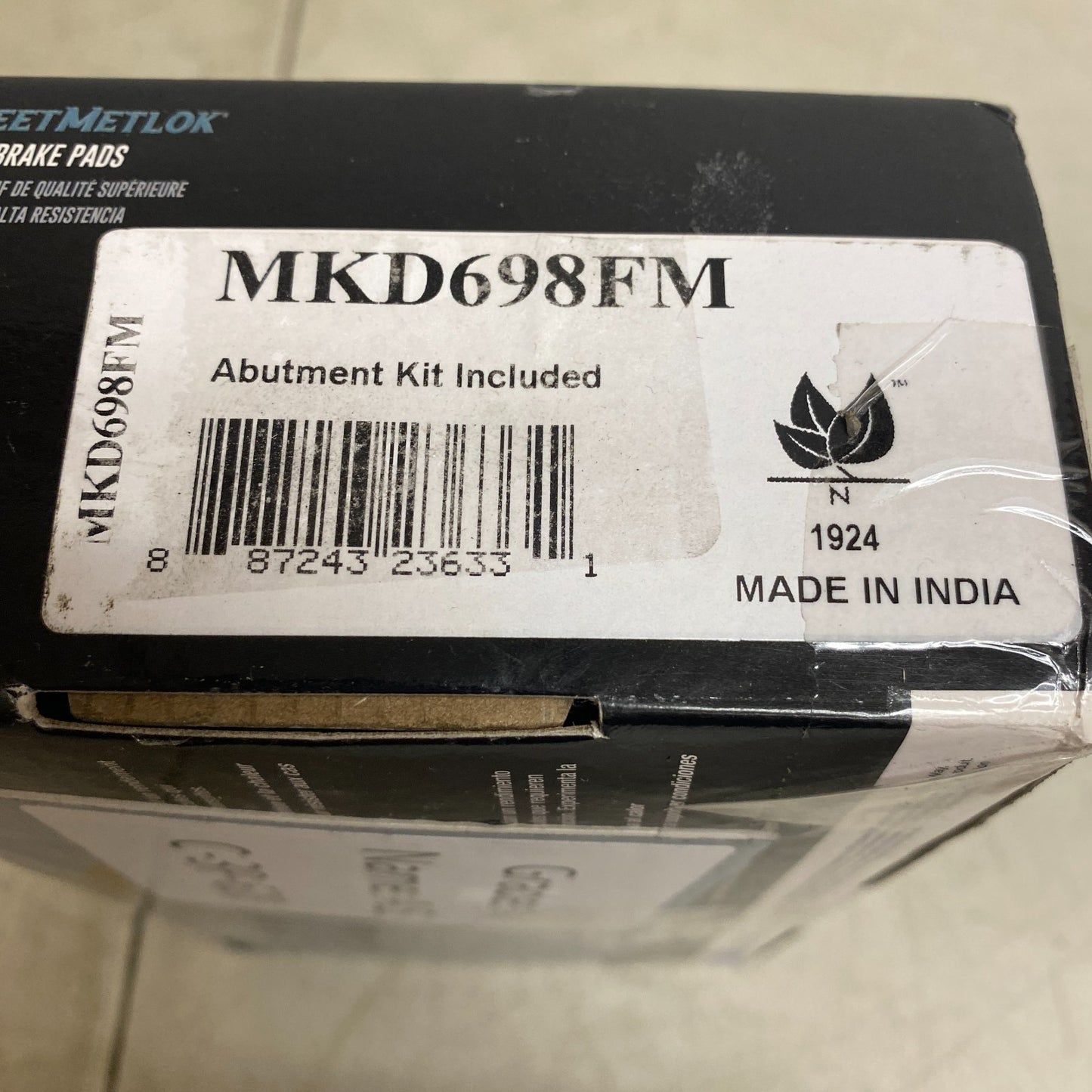 Bendix MKD698FM Fleet MetLok Semi-Metallic Rear Brake Pads Heavy Duty