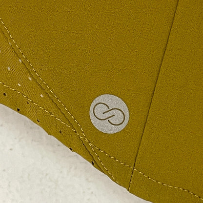 CALIA Womenâs 3â³ Inseam Mid Rise Infinity Relaxed Run Short Brown WAX12336