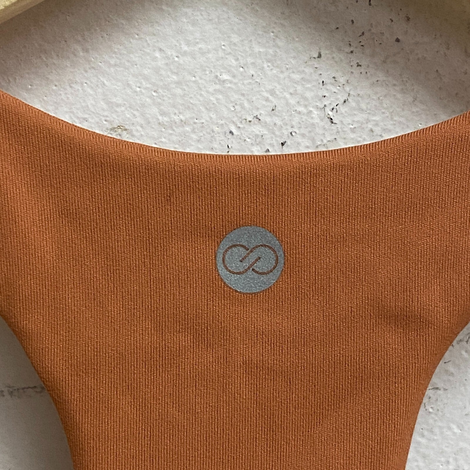 Calia Womens Low Support Crop Brami Apricot Aura Sleeveless Solid WAX17368