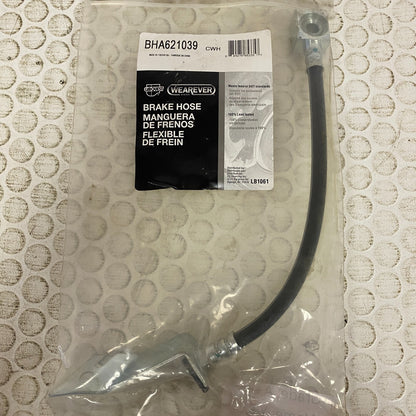 CARQUEST Premium Brake Hose Assembly Black EPDM Rubber Banjo BHA621039