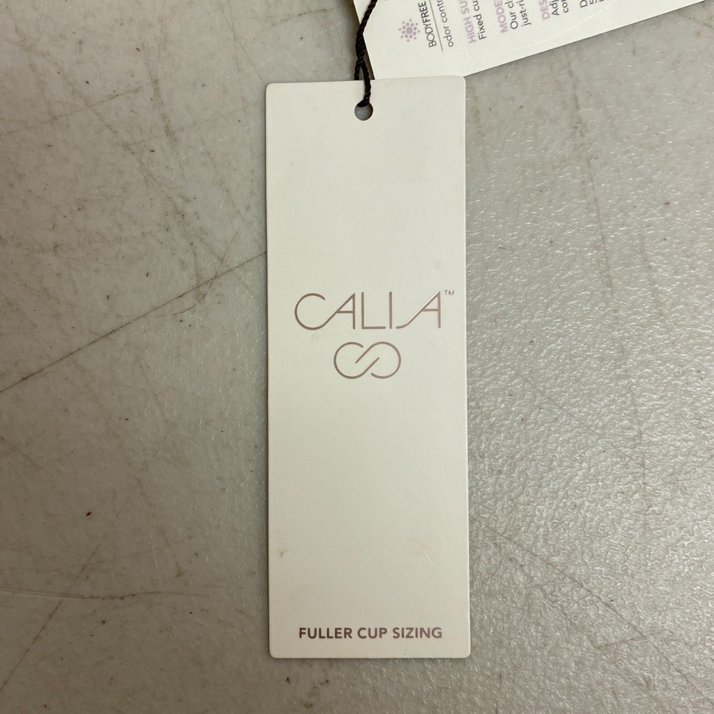 Calia Women's Slims & Smooths High Rise Power Sculpt Racerback Top Pure Black