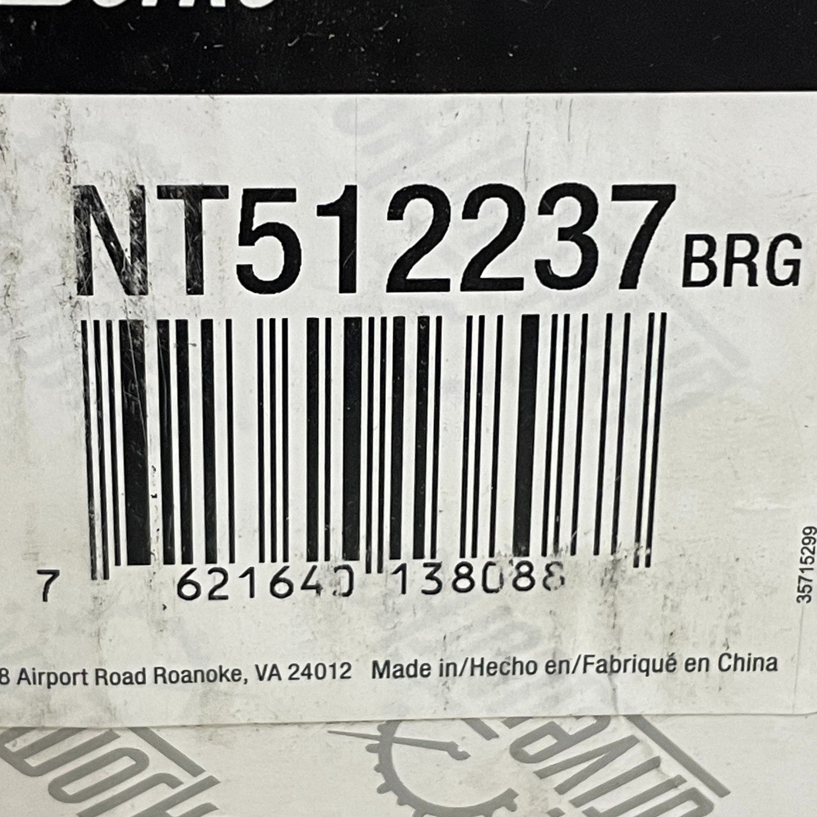 DriveWorks Wheel Hub & Bearing Assembly Rear Steel NT512237