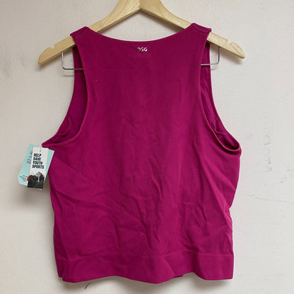 DSG Womens Momentum Seamless Crop Tank Raspberry Ice DAW23303 BRAND NEW