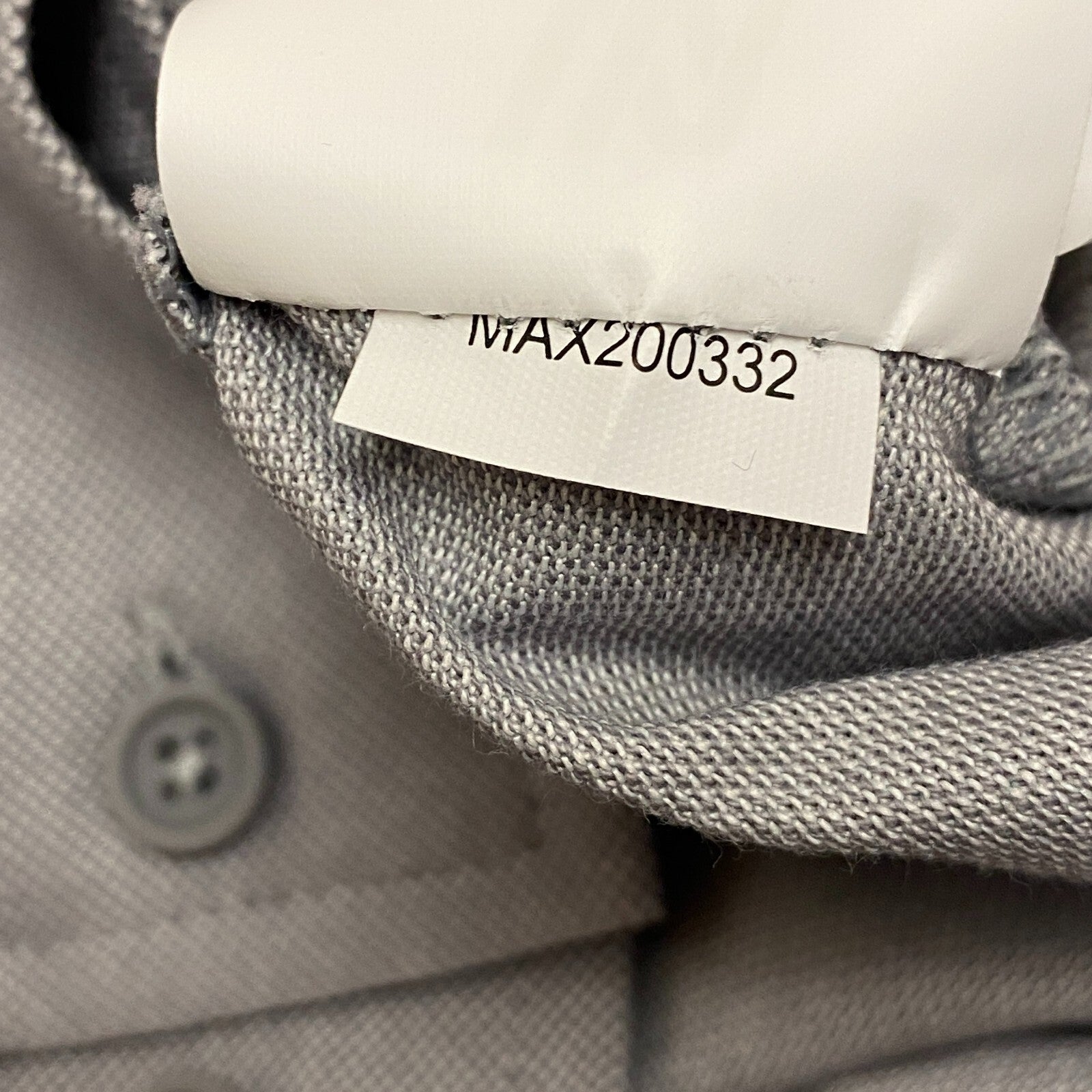 Vrst Mens Long Sleeve Button Down Shirt Tinted Grey Heather  Solid MAX200332