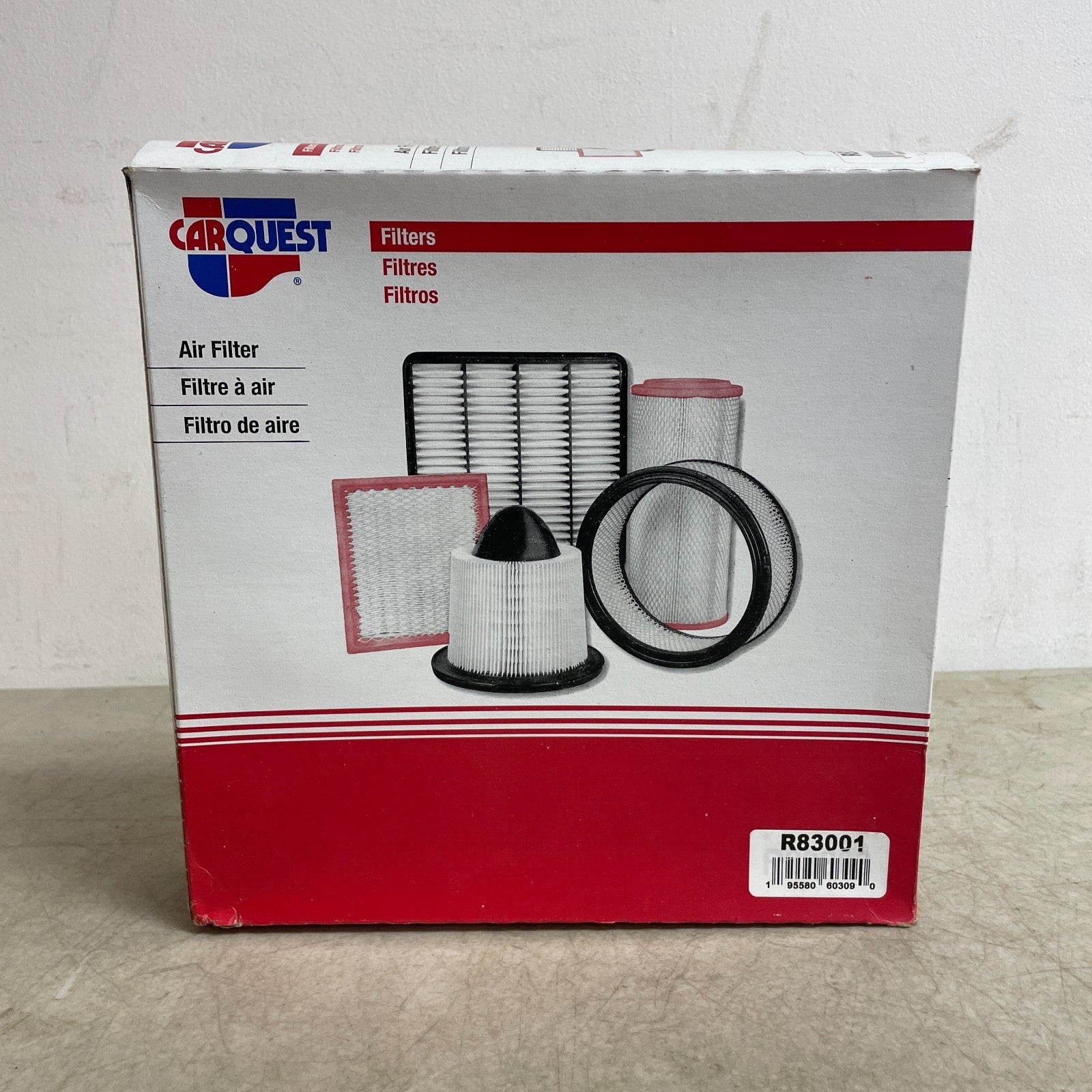 Carquest R83001 Engine Air Filter Replaces 16546-EG000 WIX 49001