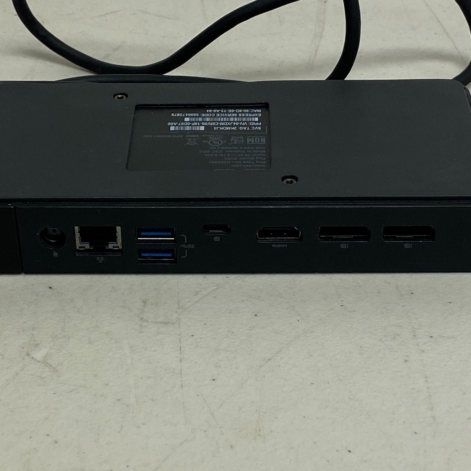 Dell Thunderbolt Docking Station w/ 180W AC Power (130W Power Delivery) WD19TBS