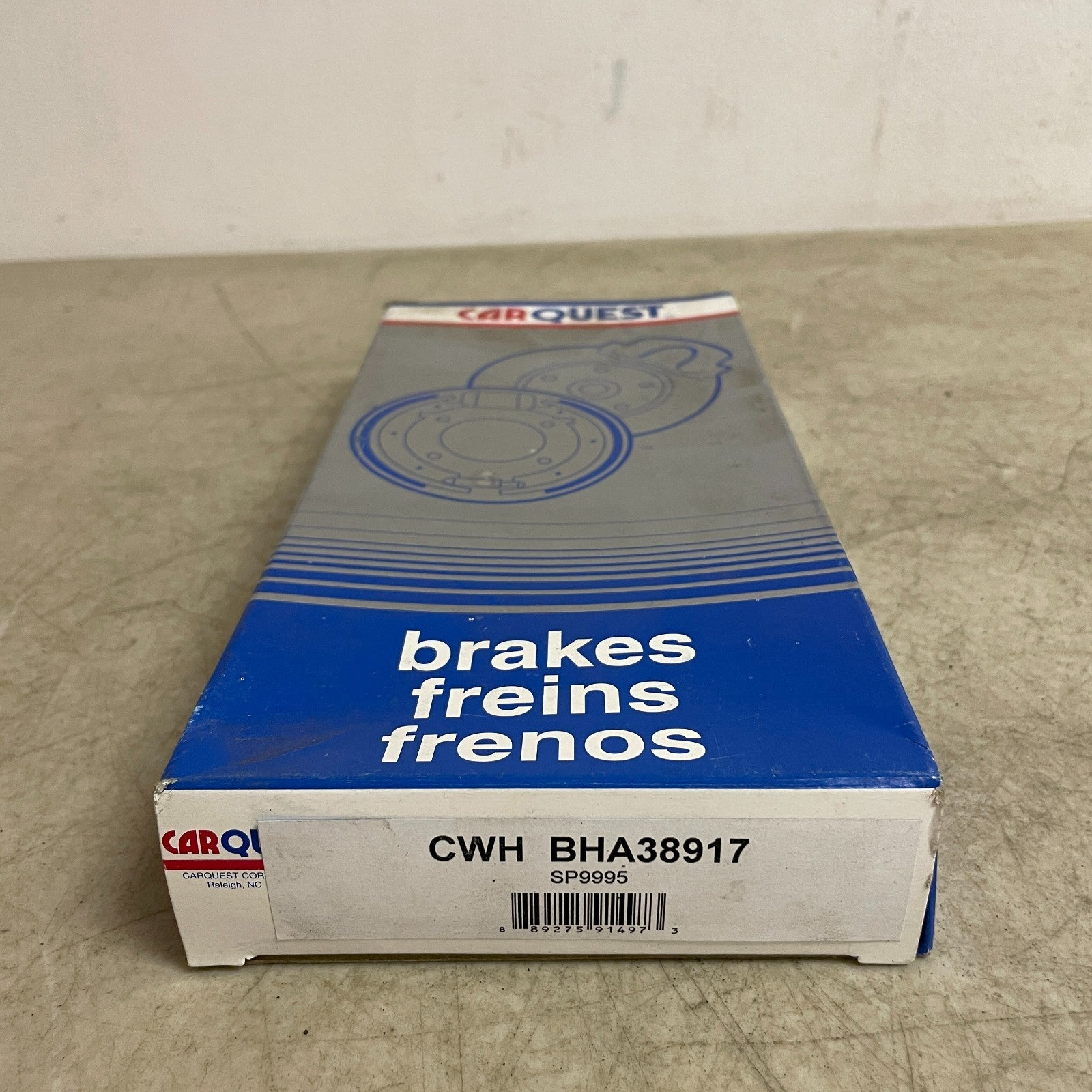 Carquest BHA38917 Premium Brake Hose Assembly Right Side Banjo