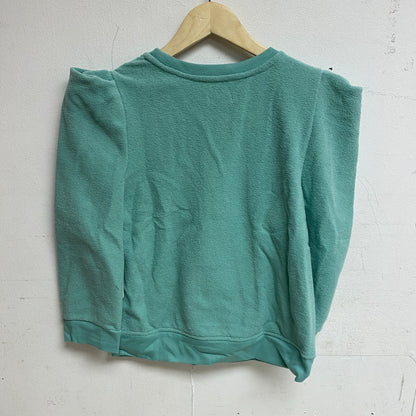 ANA Women's Puff Long Sleeve Crew Neck Sweater Sz S Color: Wasabi  84209580067