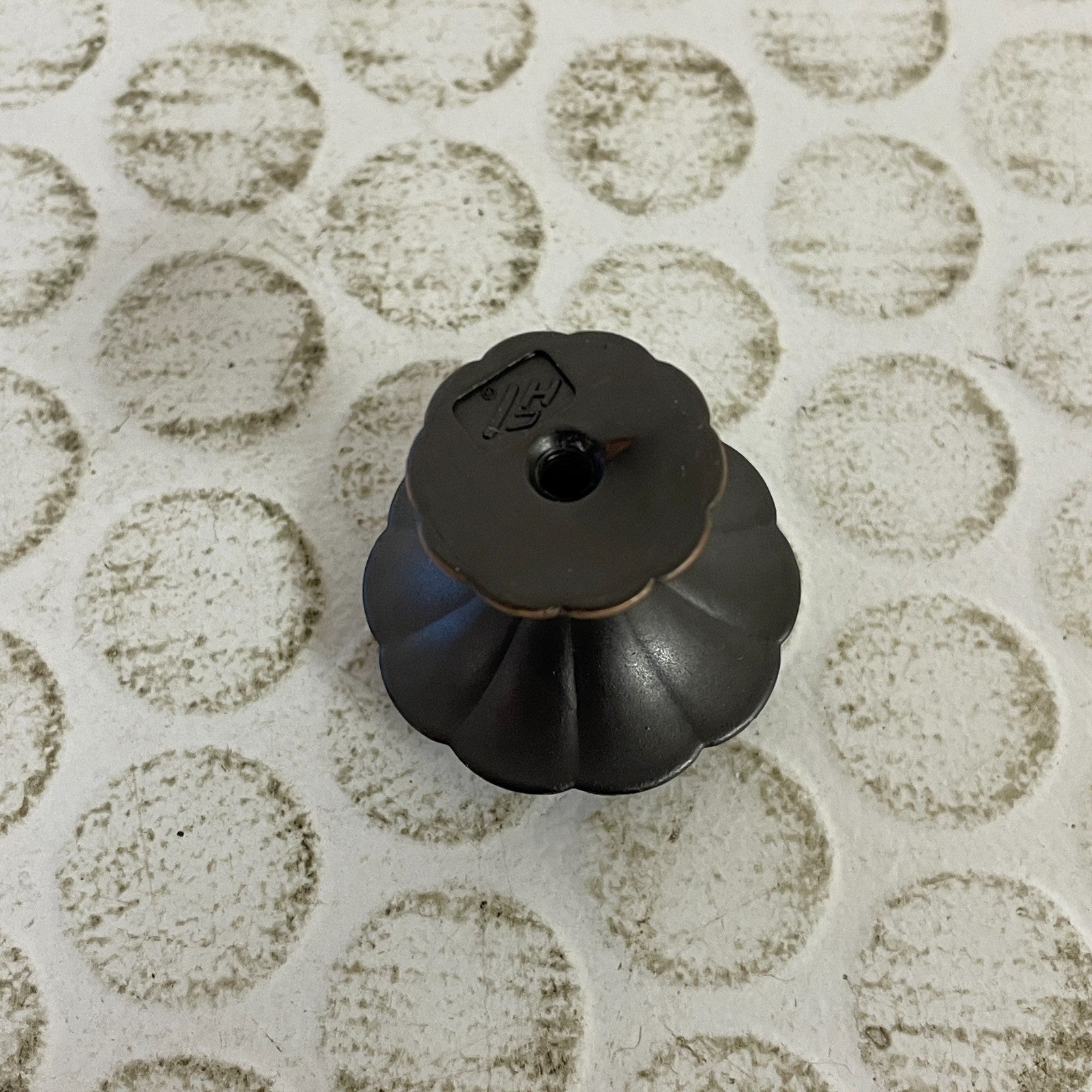 Century Fiori 1‑3/8″ Cabinet Knob Imperial Bronze 27807‑IB