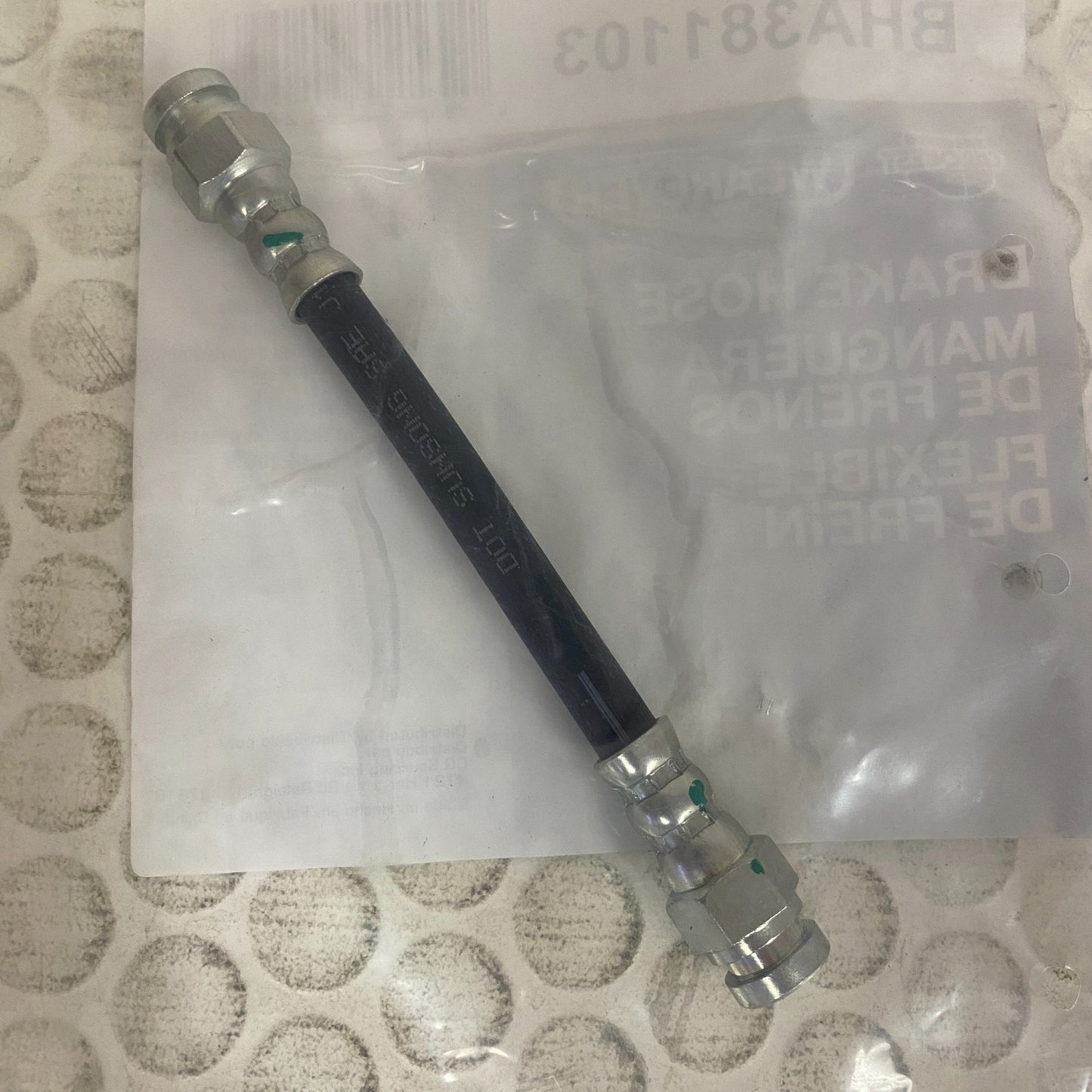 Carquest Wearever Brake Hose Assembly  w/o copper washers BHA381103