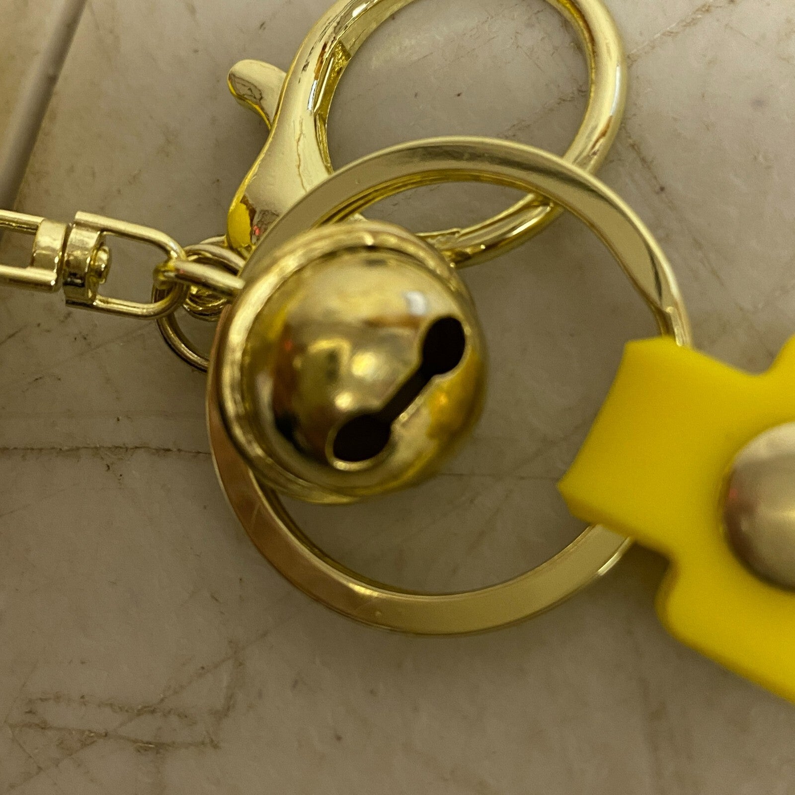 Assorted Silicone Looney Tunes KeyChain with Tweety Bird & Bell Accessories