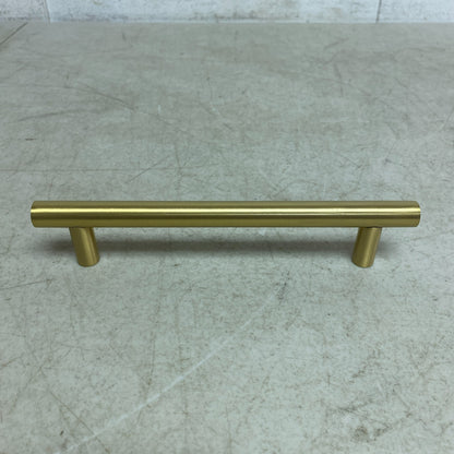 Signature Hardware 6" Avignon Solid Brass Cabinet Pull Satin Brass EH1082.6.SBS