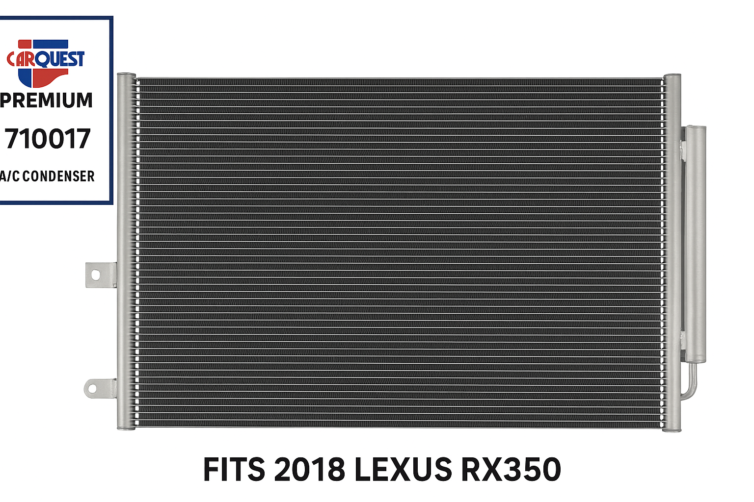 Carquest Premium 710017 A/C Condenser 2018 Lexus RX350 OEM Spec