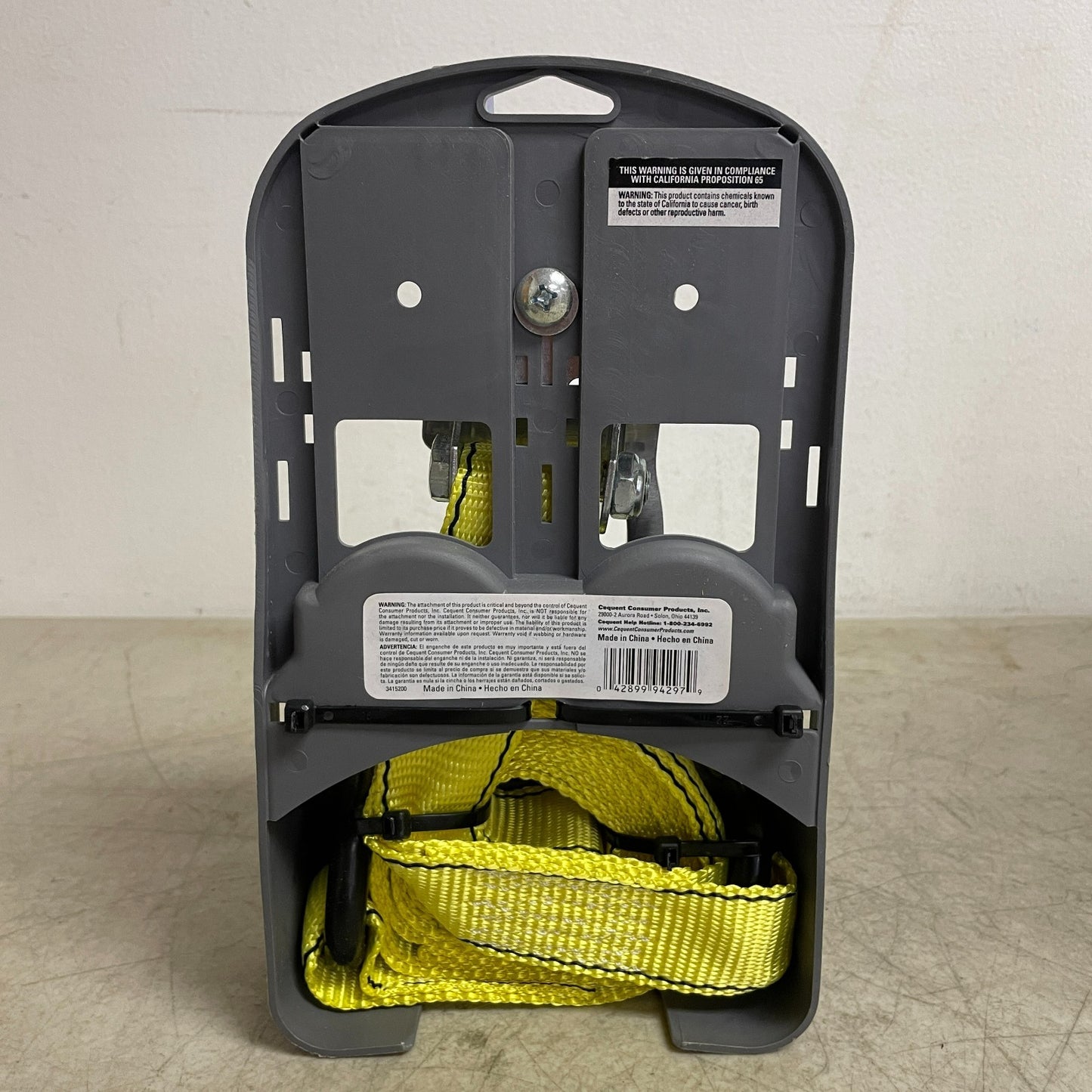 REESE Carry Power Super Duty Ratchet Tie-Down 1½" x 15' Max Grip 9429700