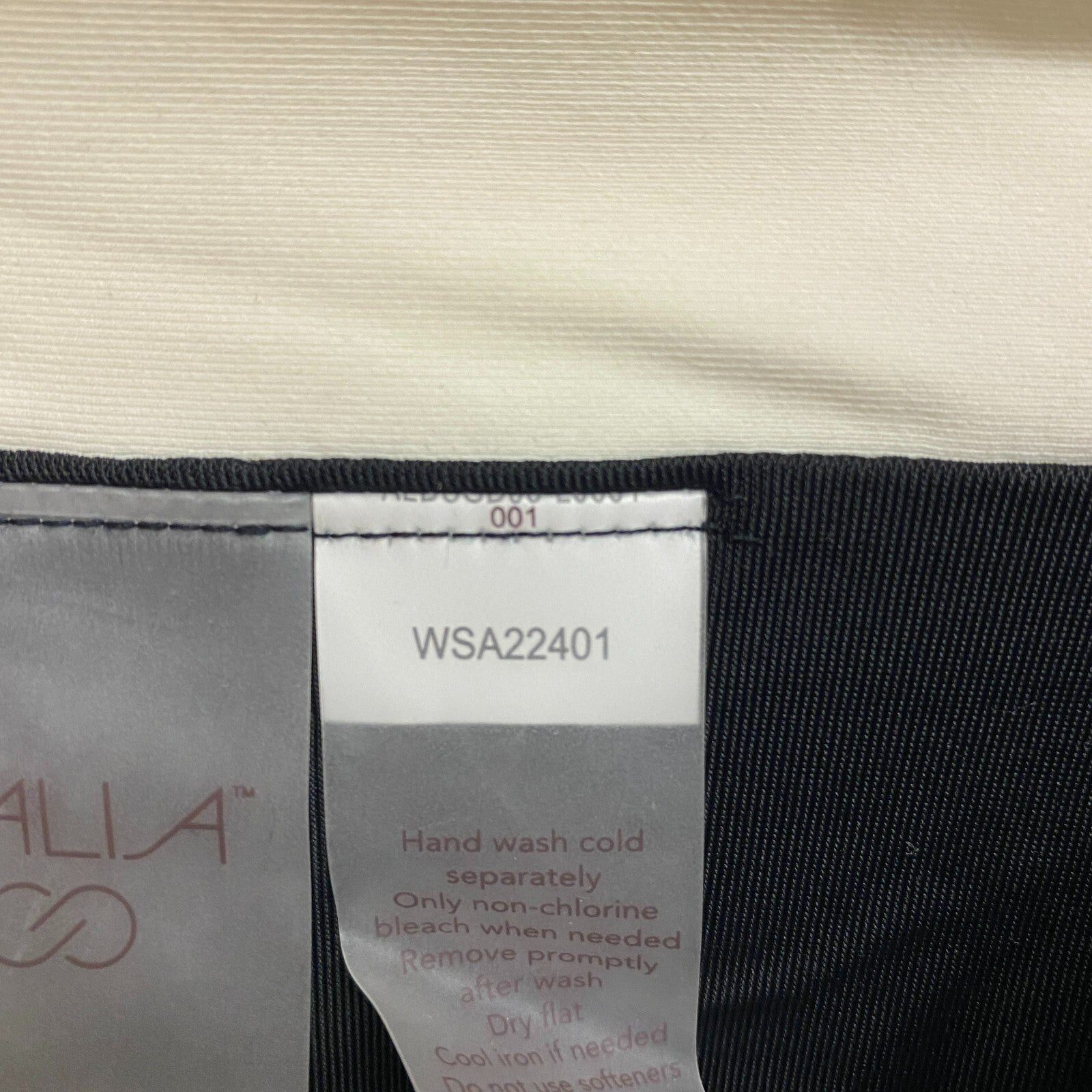 Calia Womens HR Twist Front Bottom Pure Black Solid Summer Trendy WSA22401