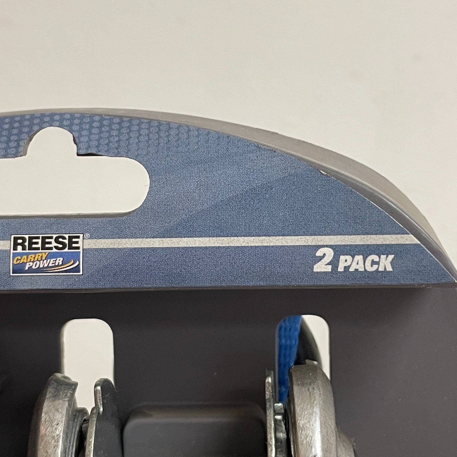 Reese 94259 Ratchet Tie-Down Strap 1"x6' Blue Heavy-Duty Carry Power