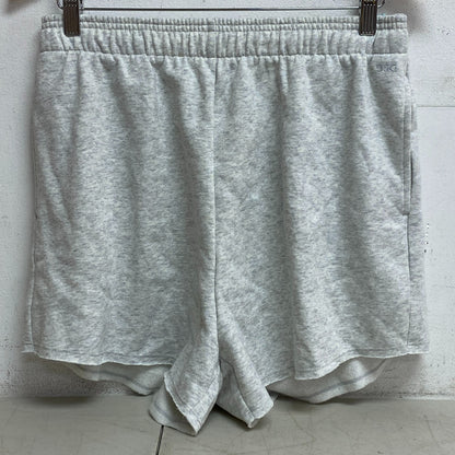 DSG Women's 3 in Boyfriend Fleece Shorts Light Heather Grey Summer DAW114317ZH